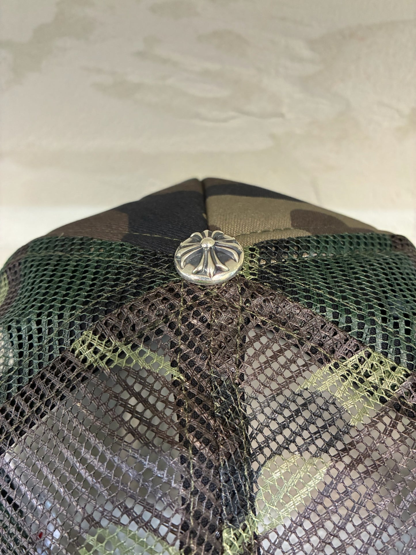 Chrome Hearts CH Hollywood Trucker Hat Camo