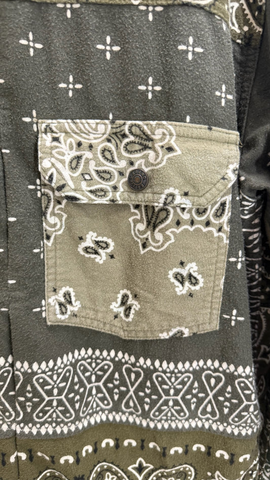 Kapital Flannel bandana Reversible Jacket