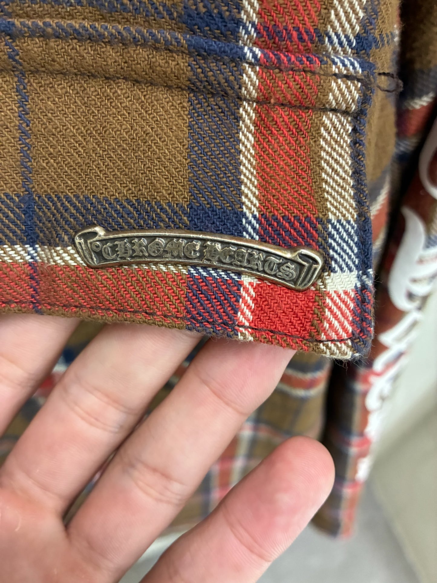 Chrome Hearts Quilted Padded Flannel