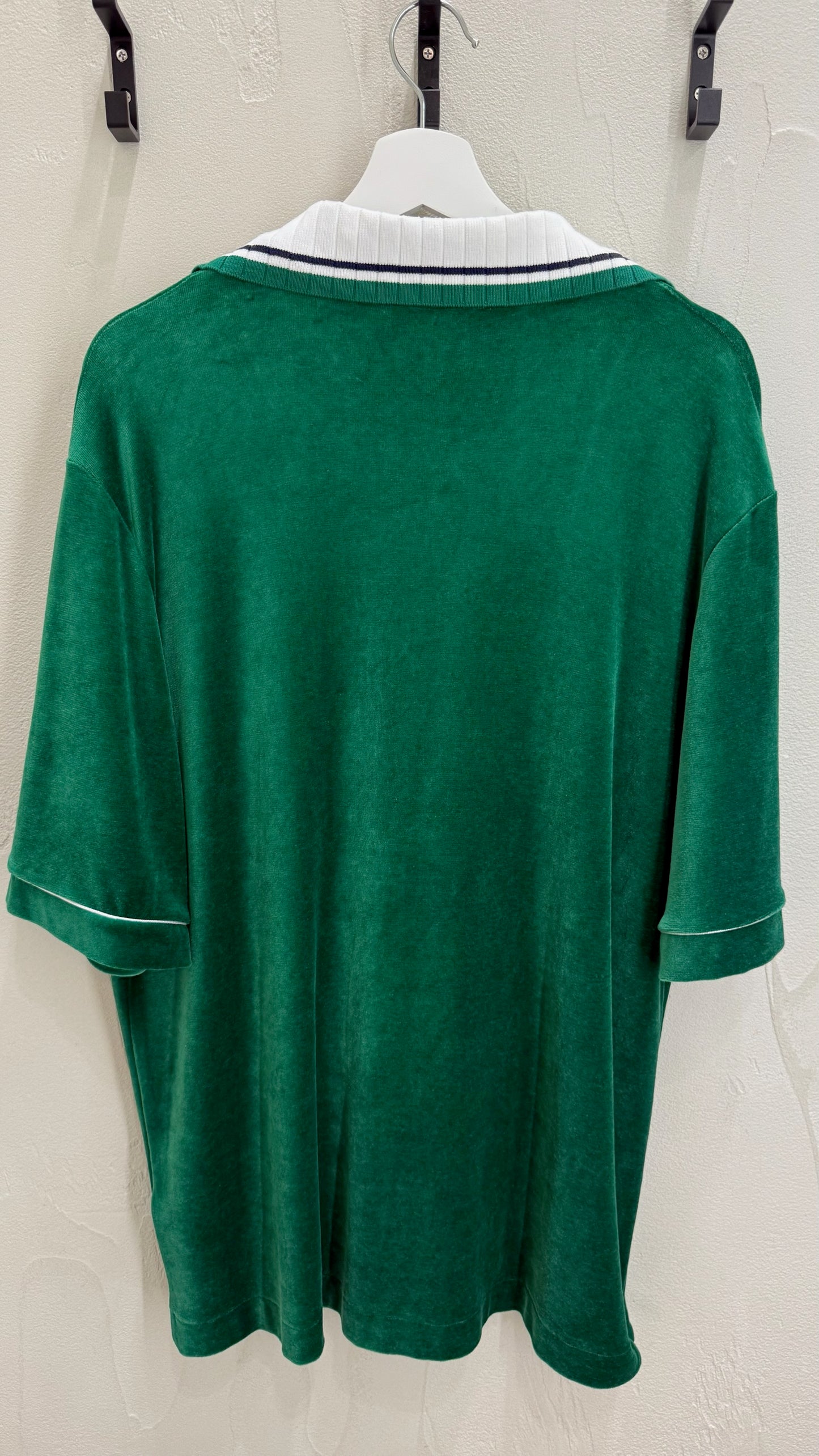 Casablanca Velour Shirt Green