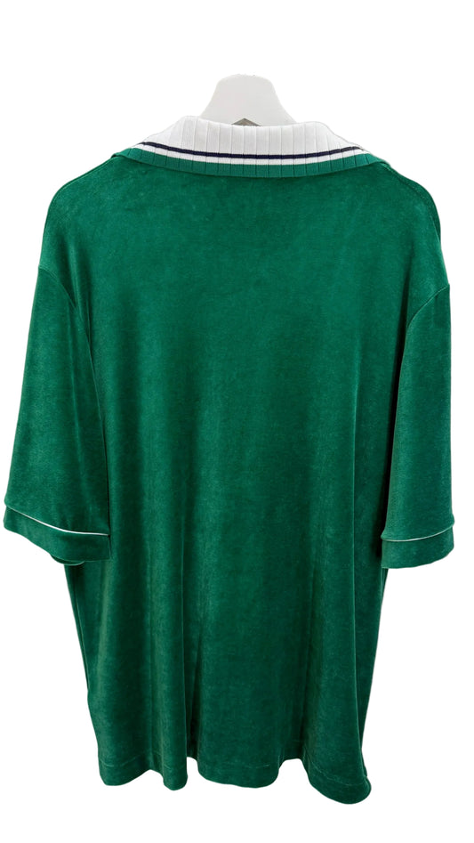 Casablanca Velour Shirt Green