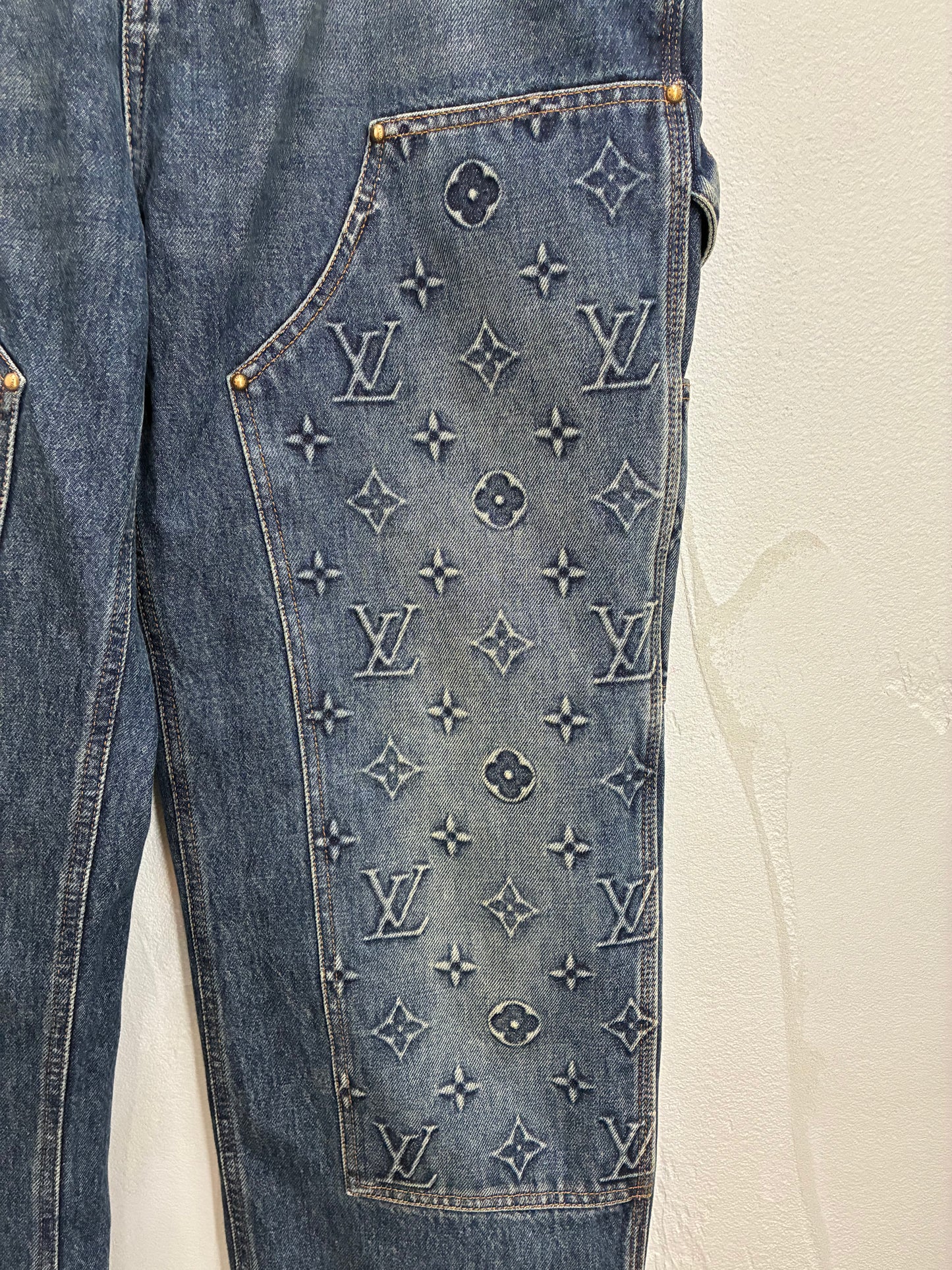 Louis Vuitton LV Monogram Carpenter Jeans