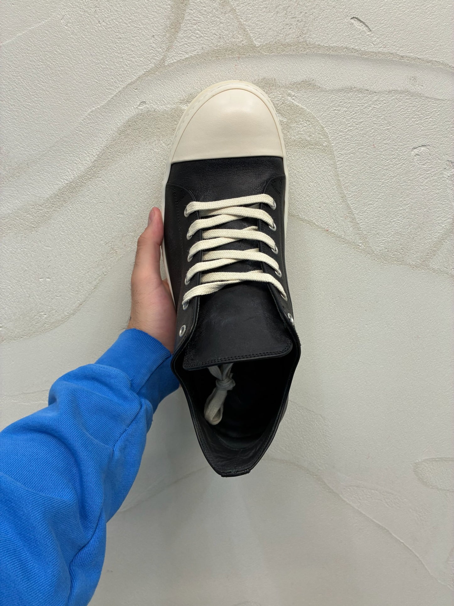 Rick Owens Porterville Low Sneaker Black