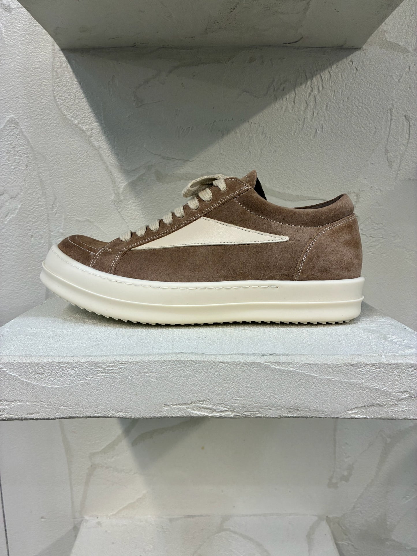 Rick Owens Vintage leather lace up sneakers