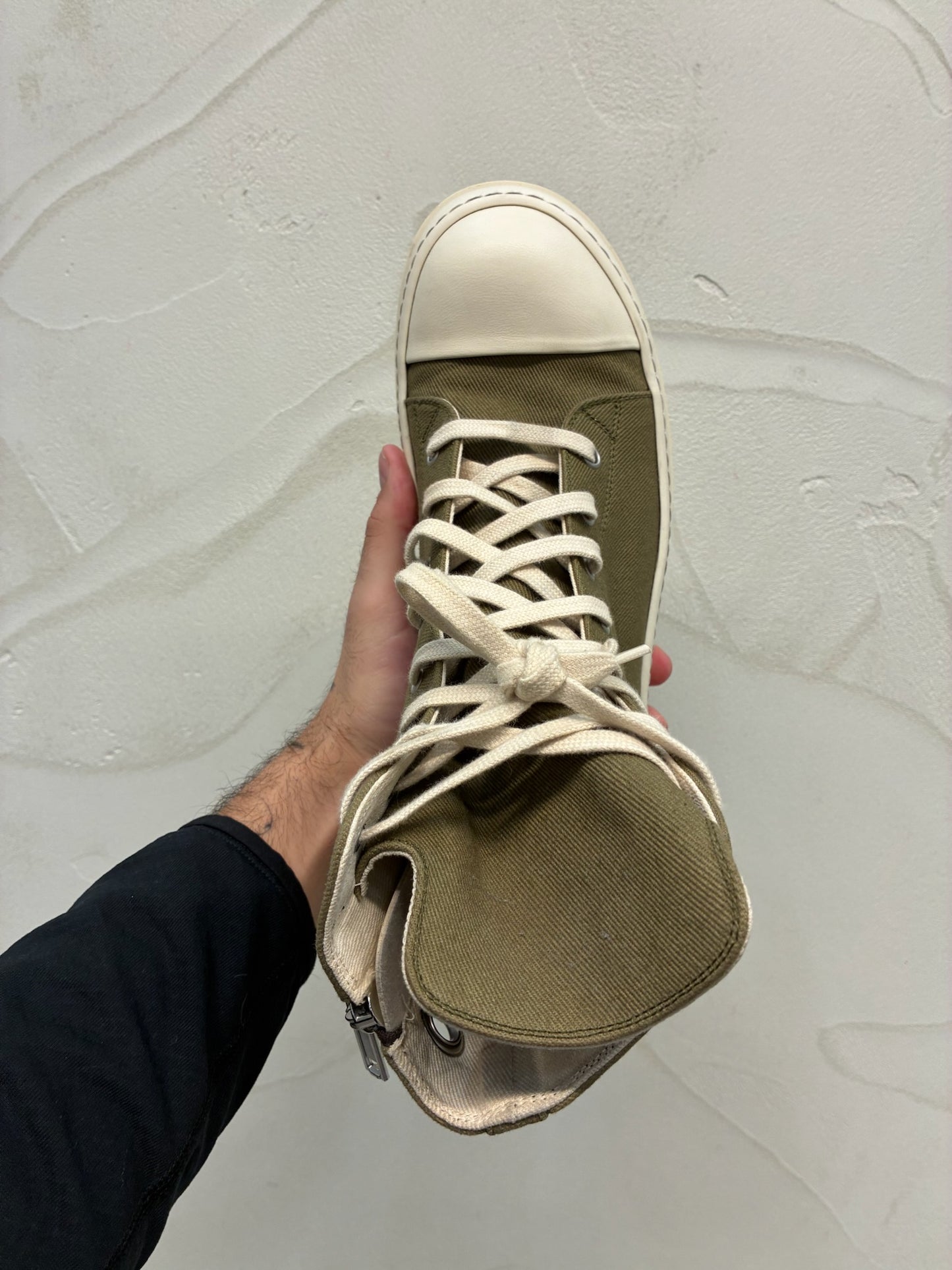 Rick owens DRKSHDW Luxor High Tops 'Pale Green'