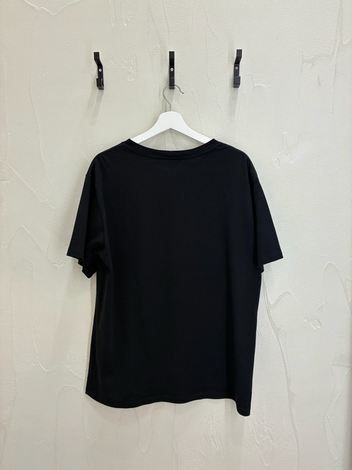 Celine Hedi Slimane Logo Tee Black