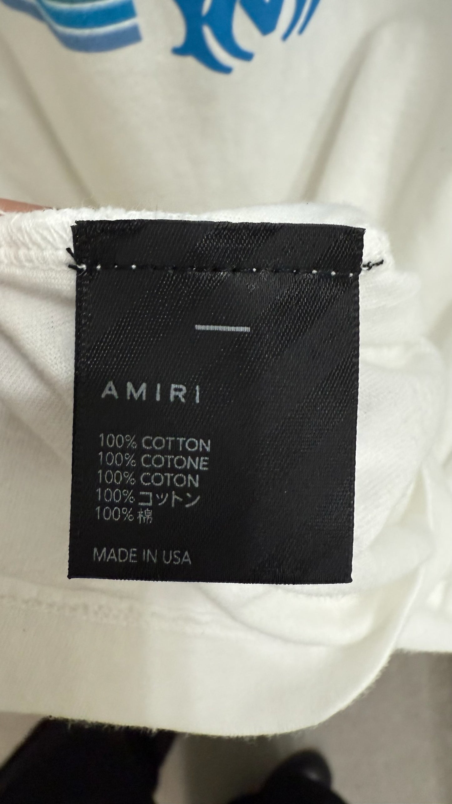AMIRI White Bar Tee