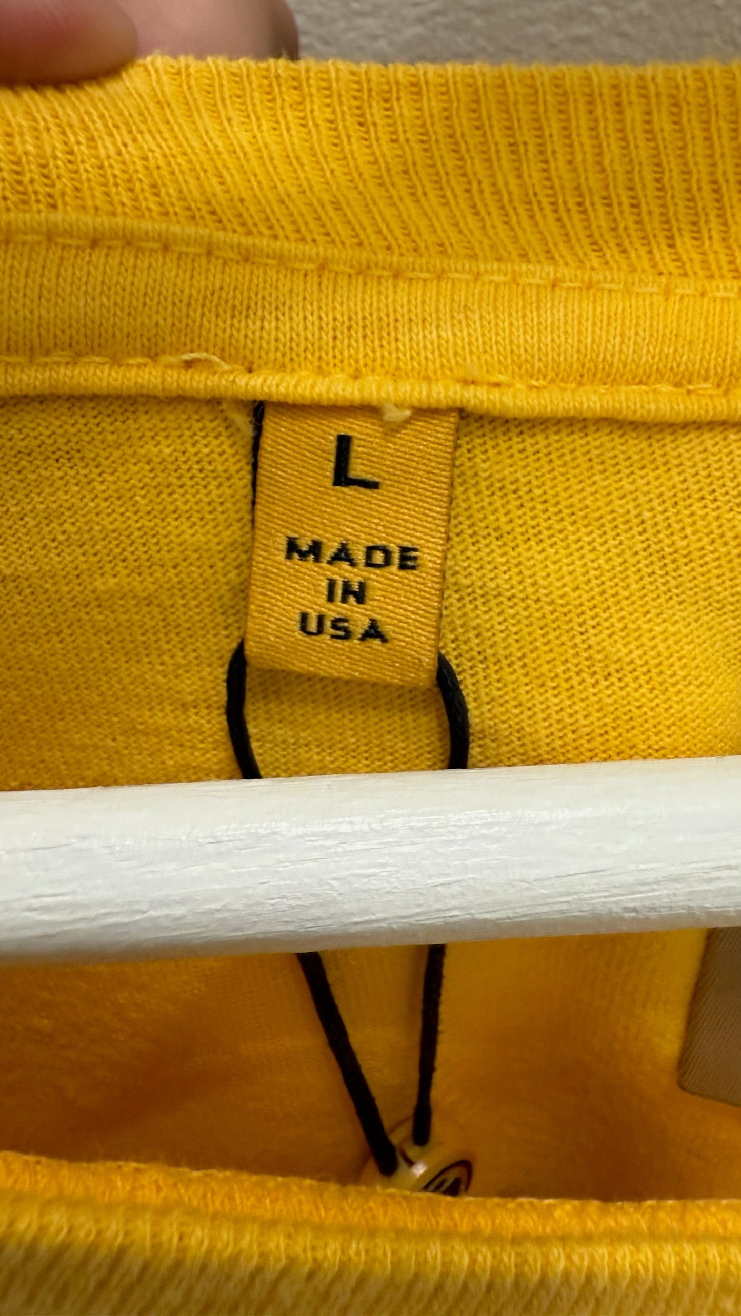 Gallery Dept Boxing Yellow Short Sleeve Shirt