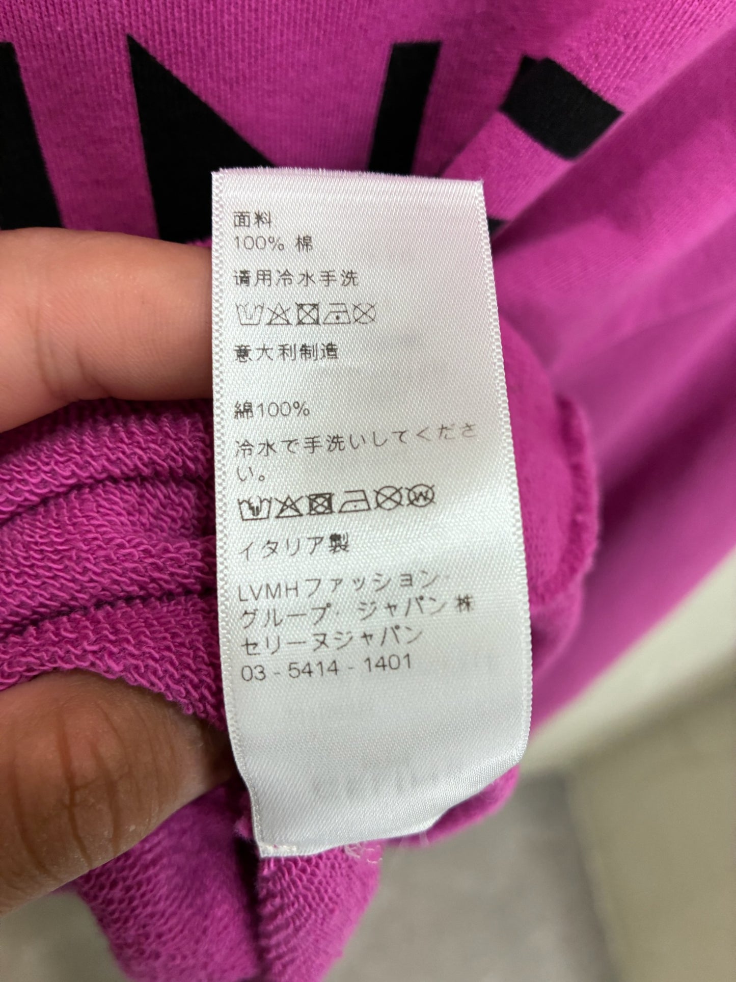 Celine Fuchsia Hoodie