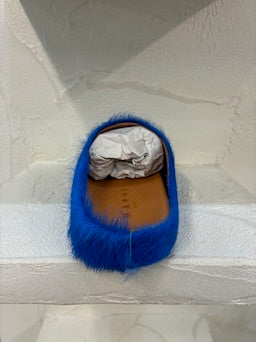 Marni Blue Fussbet Sabot