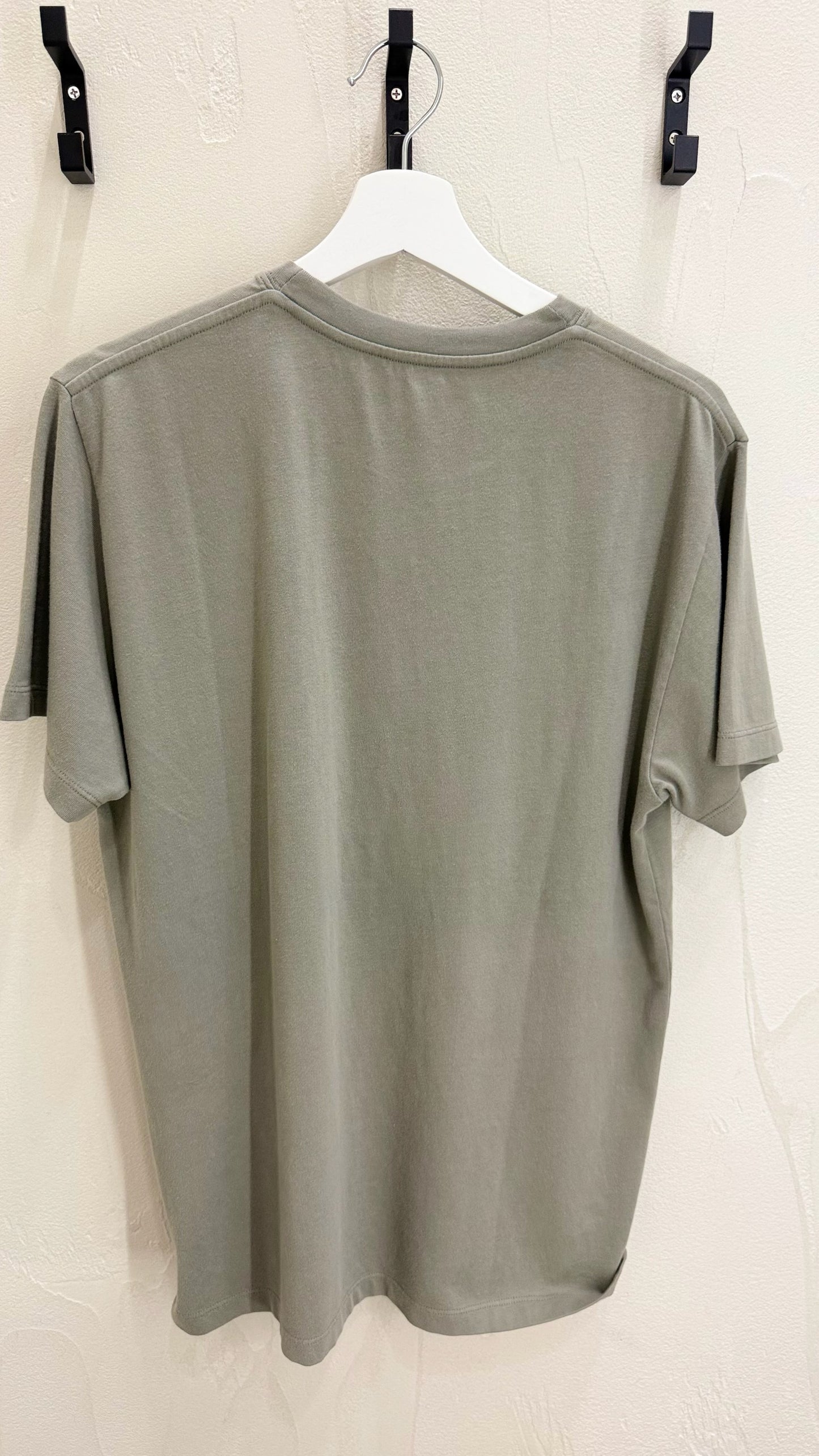 Loewe Chest Laser Cut T-shirt Gray