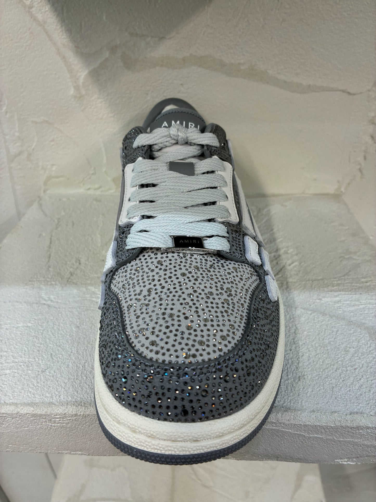 Amiri Crystal Skel-Top Low Sneakers