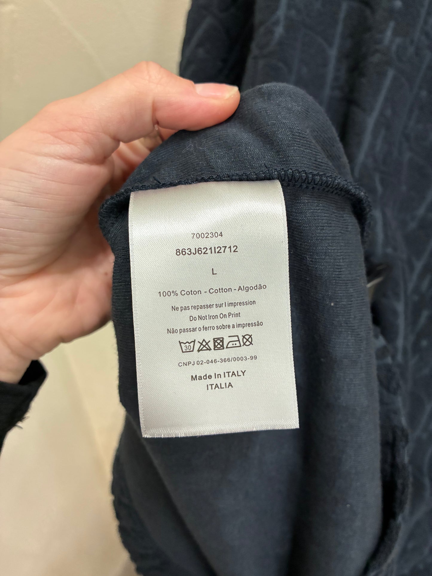 Dior Oblique Short Sleeve Shirt