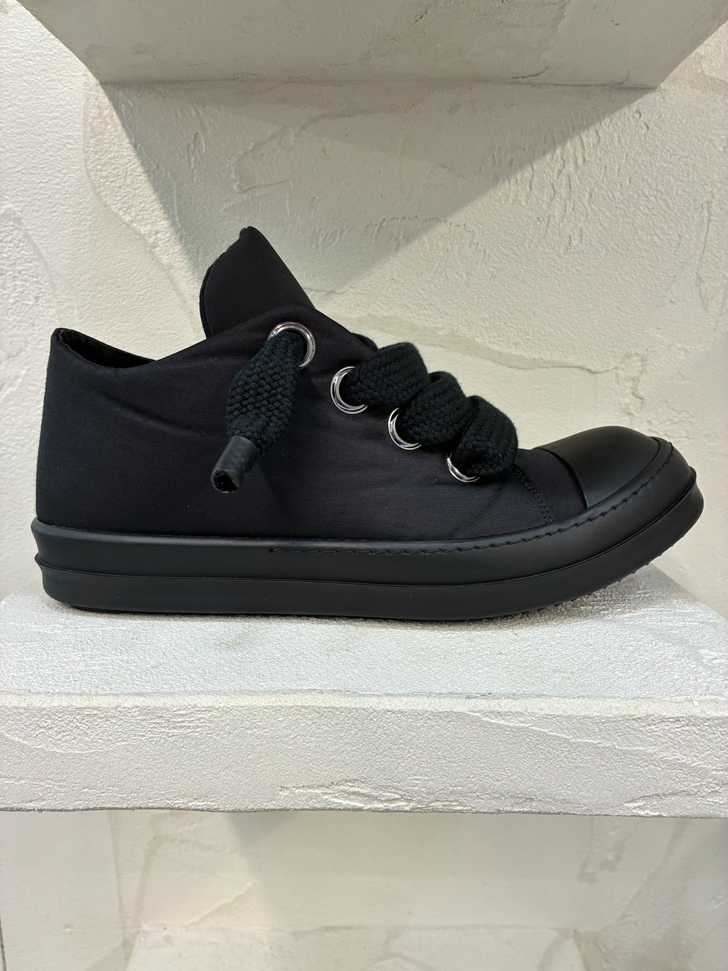 Rick Owens DRKSHDW HOLLYWOOD Jumbo Lace Puffer Low Sneaks