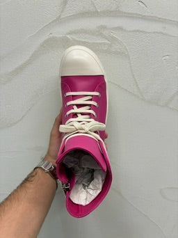Rick Owens Hot Pink Ramones Sneakers