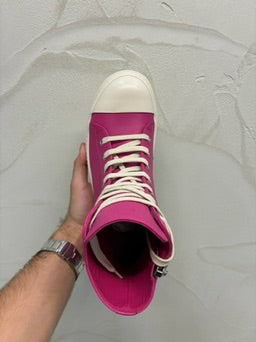 Rick Owens Hot Pink Ramones Sneakers