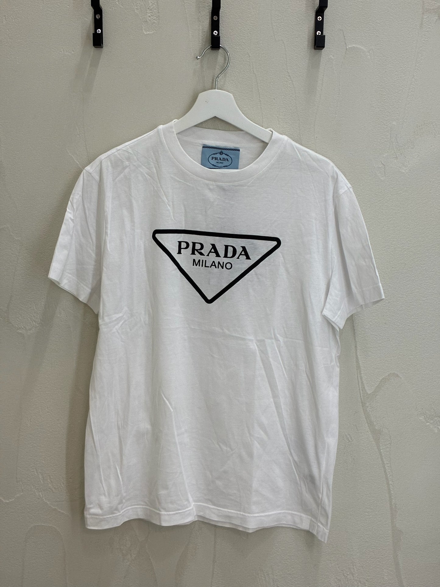 Prada Triangle Logo T-Shirt