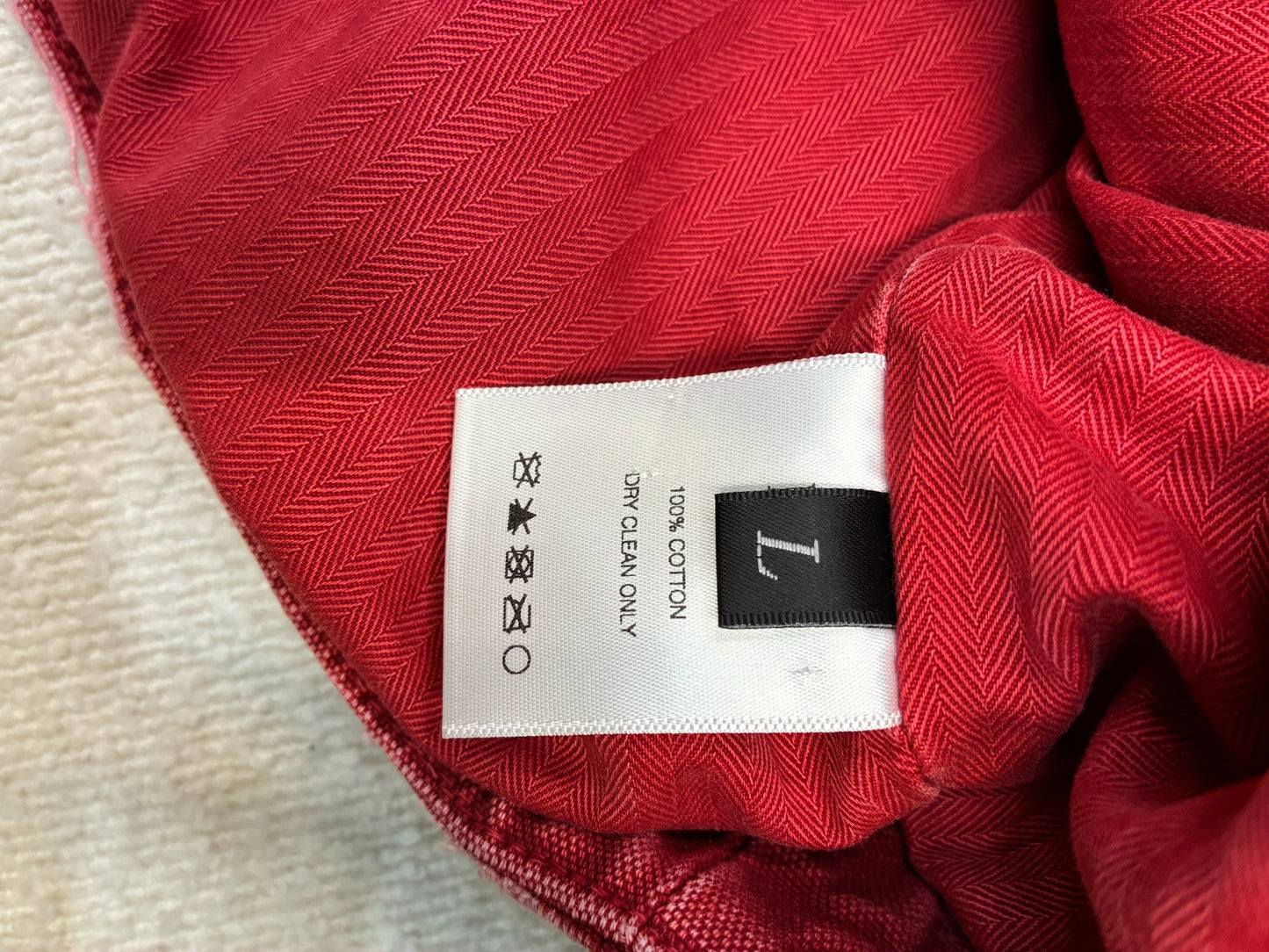 Enfant Riches Deprimes Italian Romance Zip Up Jacket 'Red"