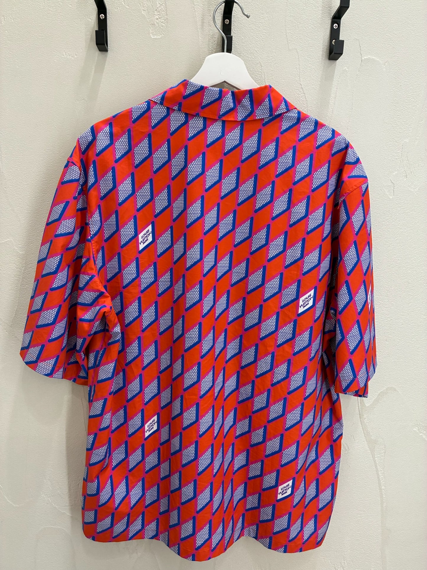 Louis Vuitton Diamond Damier Cricket Logo Shirt