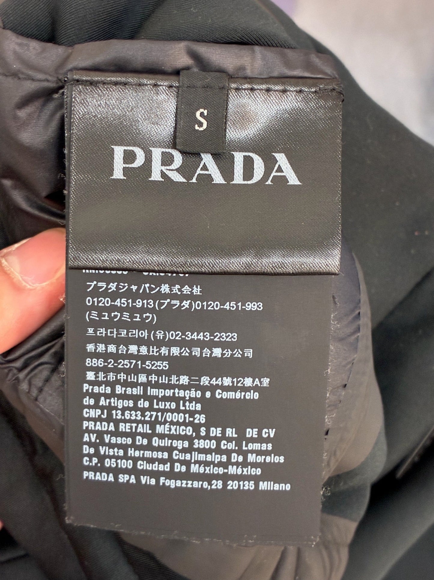 Prada Nylon Joggers