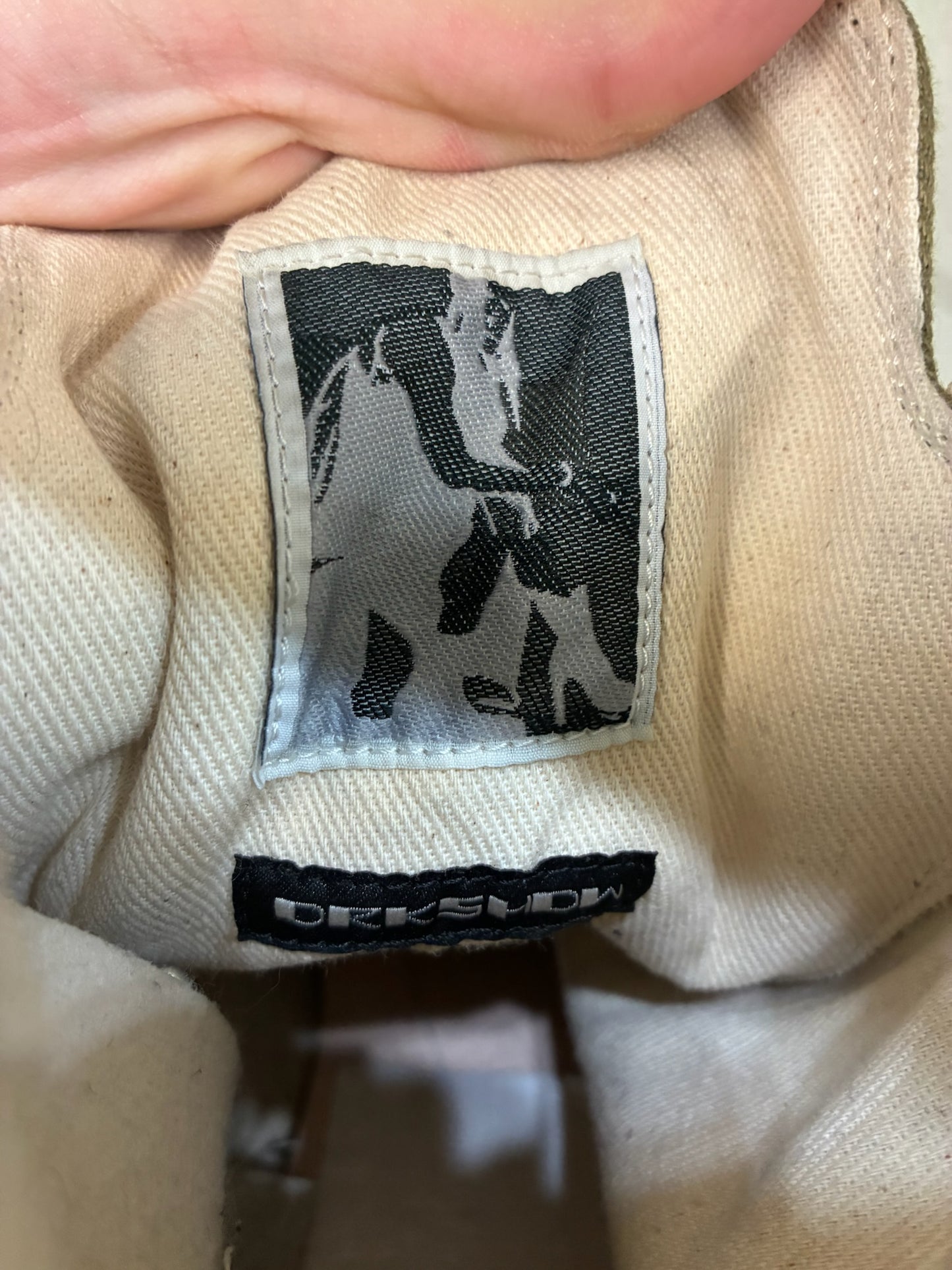 Rick owens DRKSHDW Luxor High Tops 'Pale Green'
