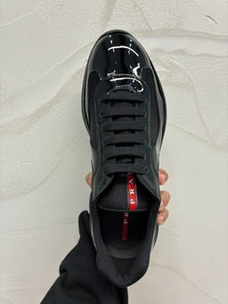 Prada America's Cup Black Patent Leather