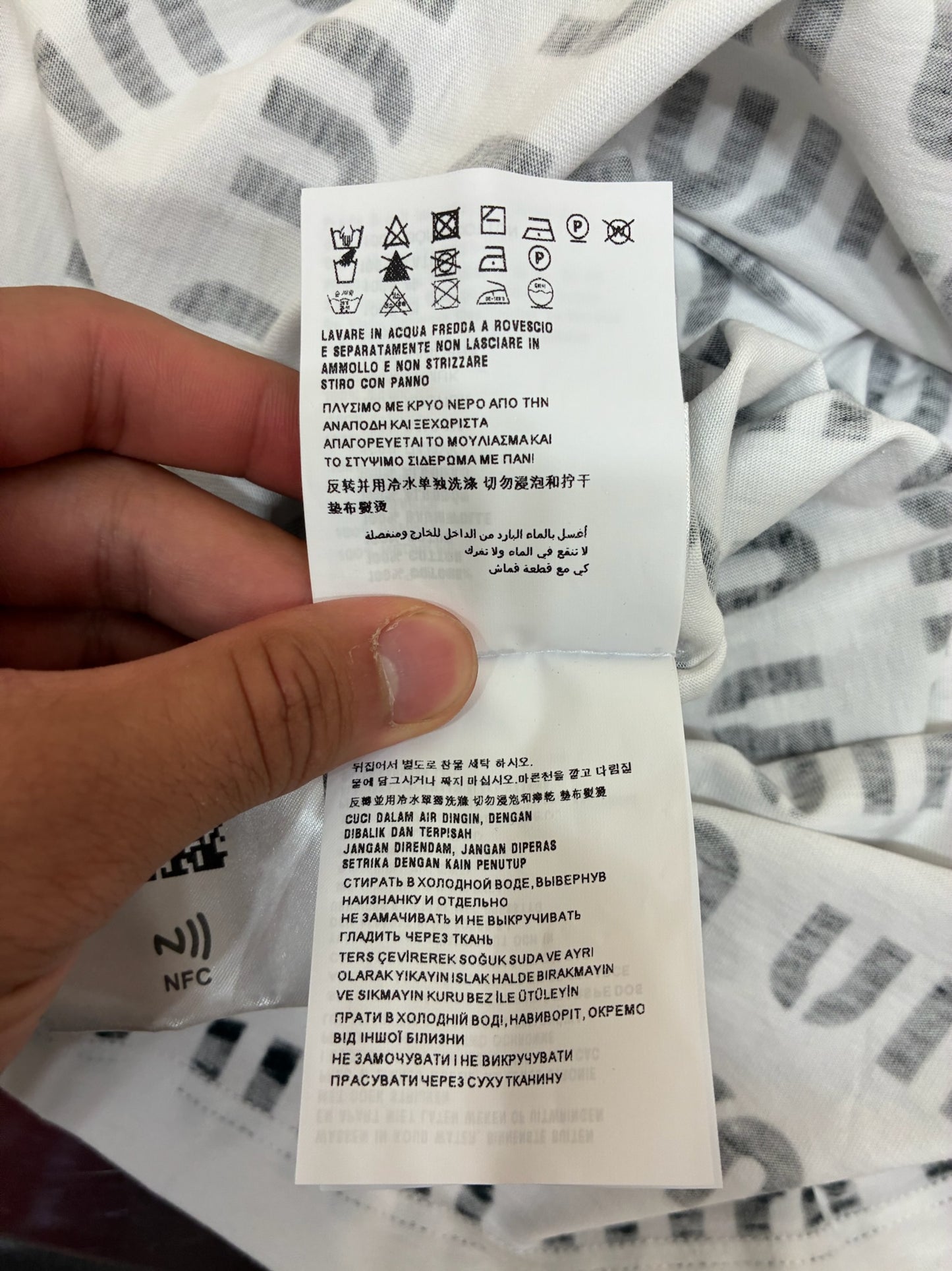 Miu Miu Print Cotton T-Shirt