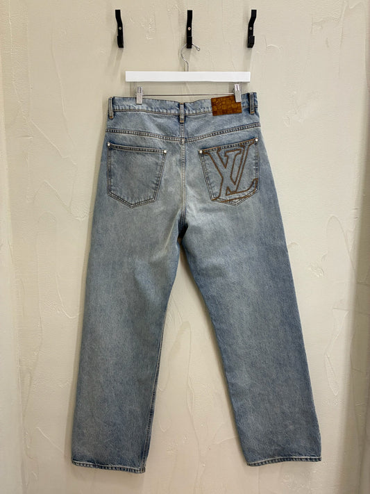 Louis Vuitton Skate Fit Denim Pants