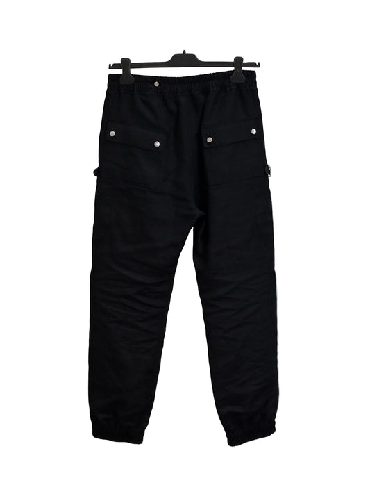 Rick Owens Bauhaus Black Cargo Pants