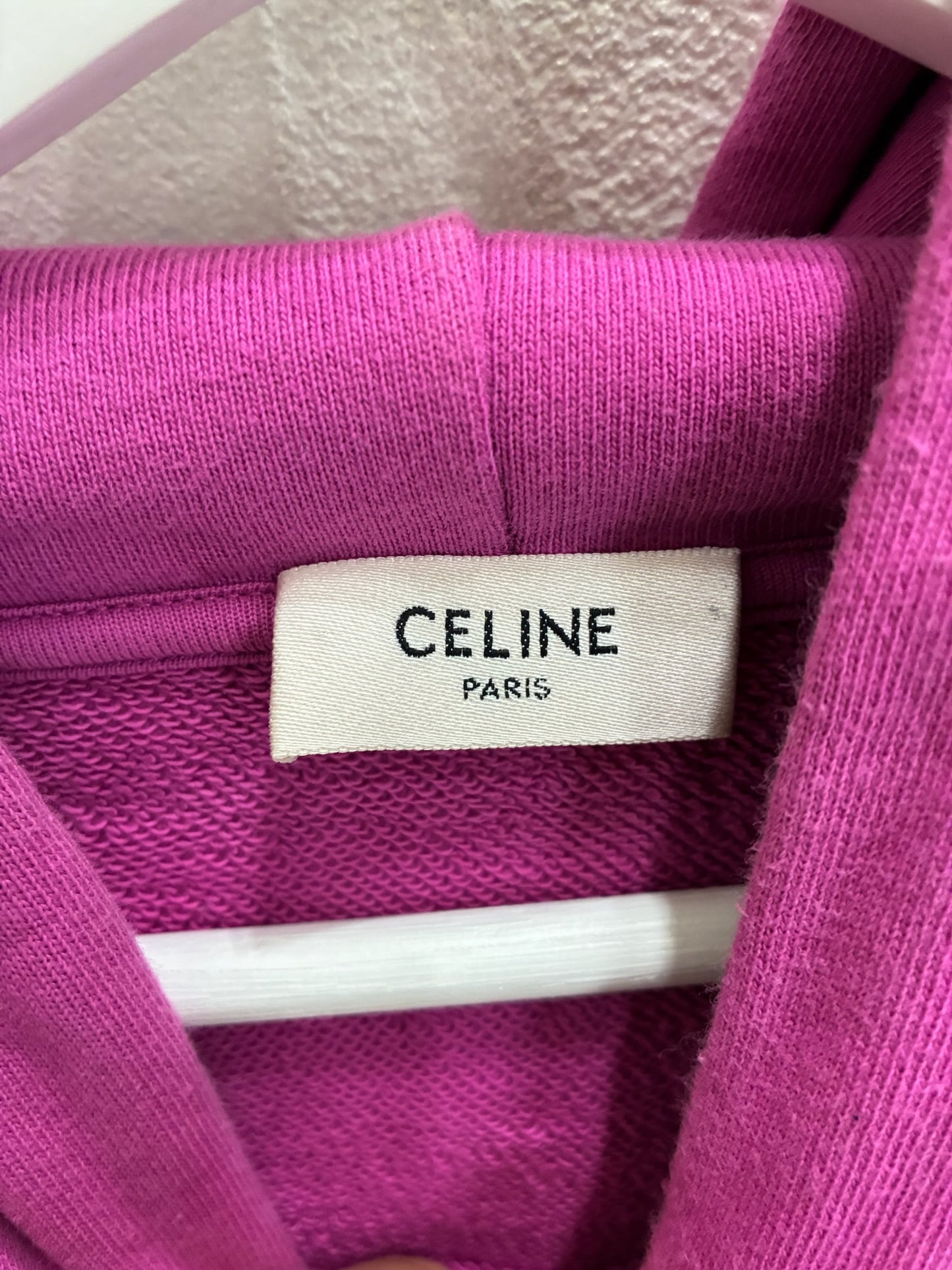 Celine Fuchsia Hoodie