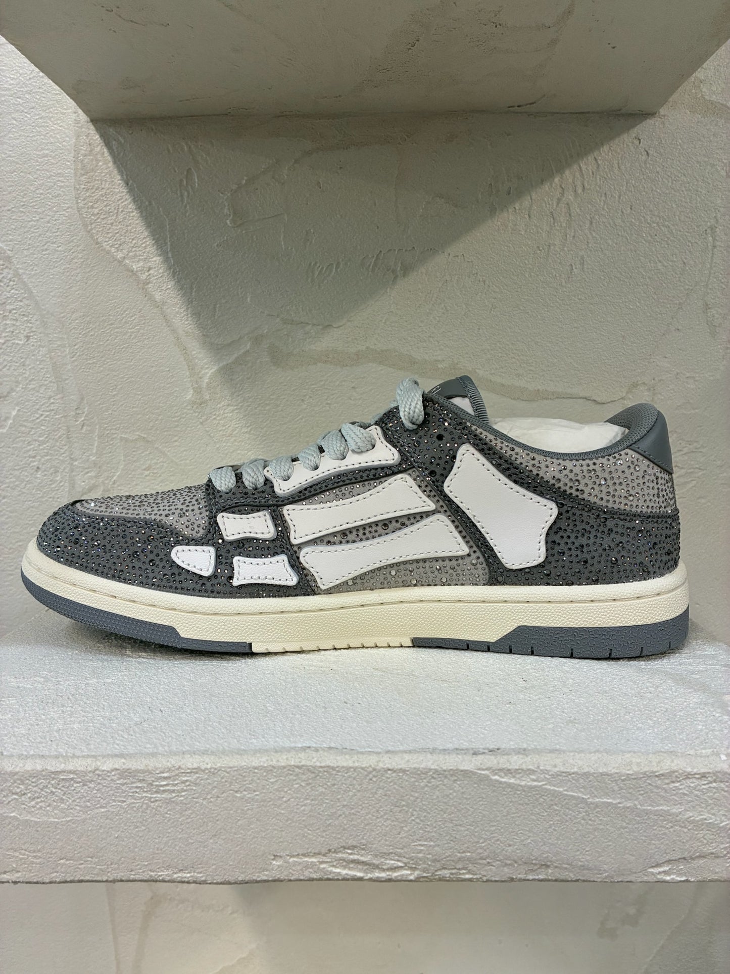 Amiri Crystal Skel-Top Low Sneakers