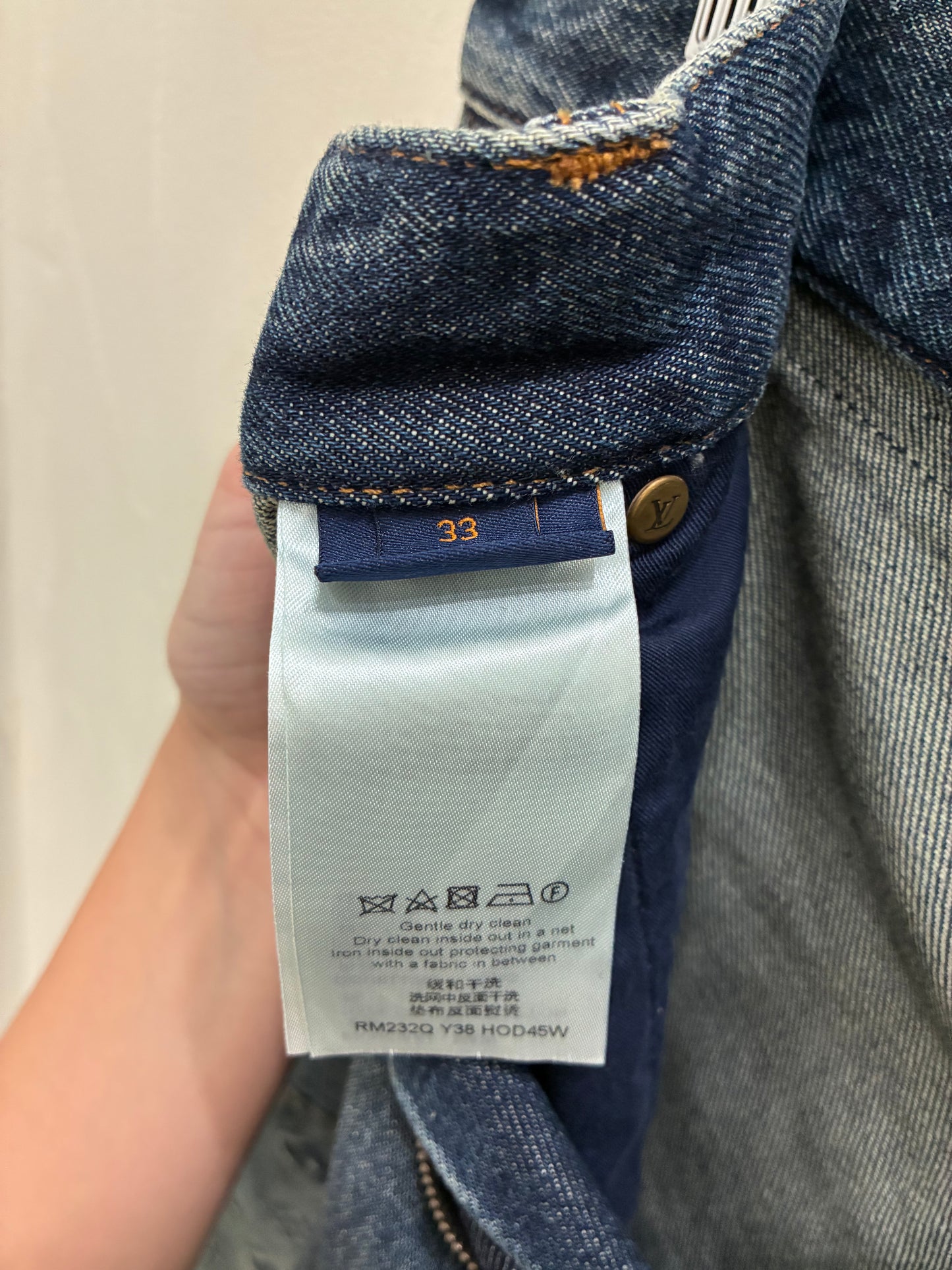 Louis Vuitton LV Monogram Carpenter Jeans