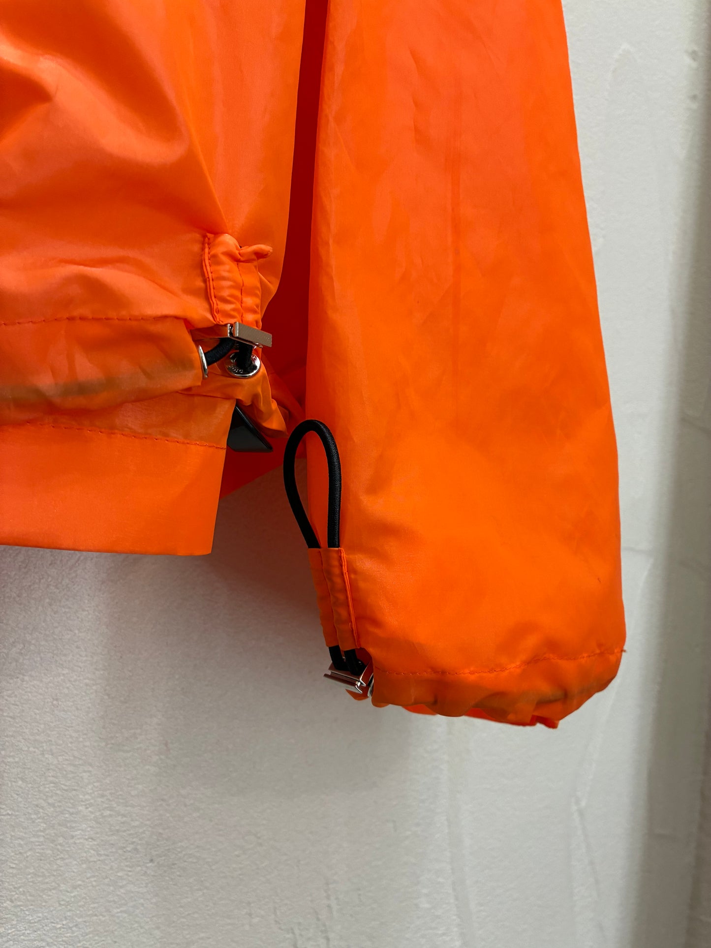 Dior X Kenny Scharf Orange Embroidered Windbreaker