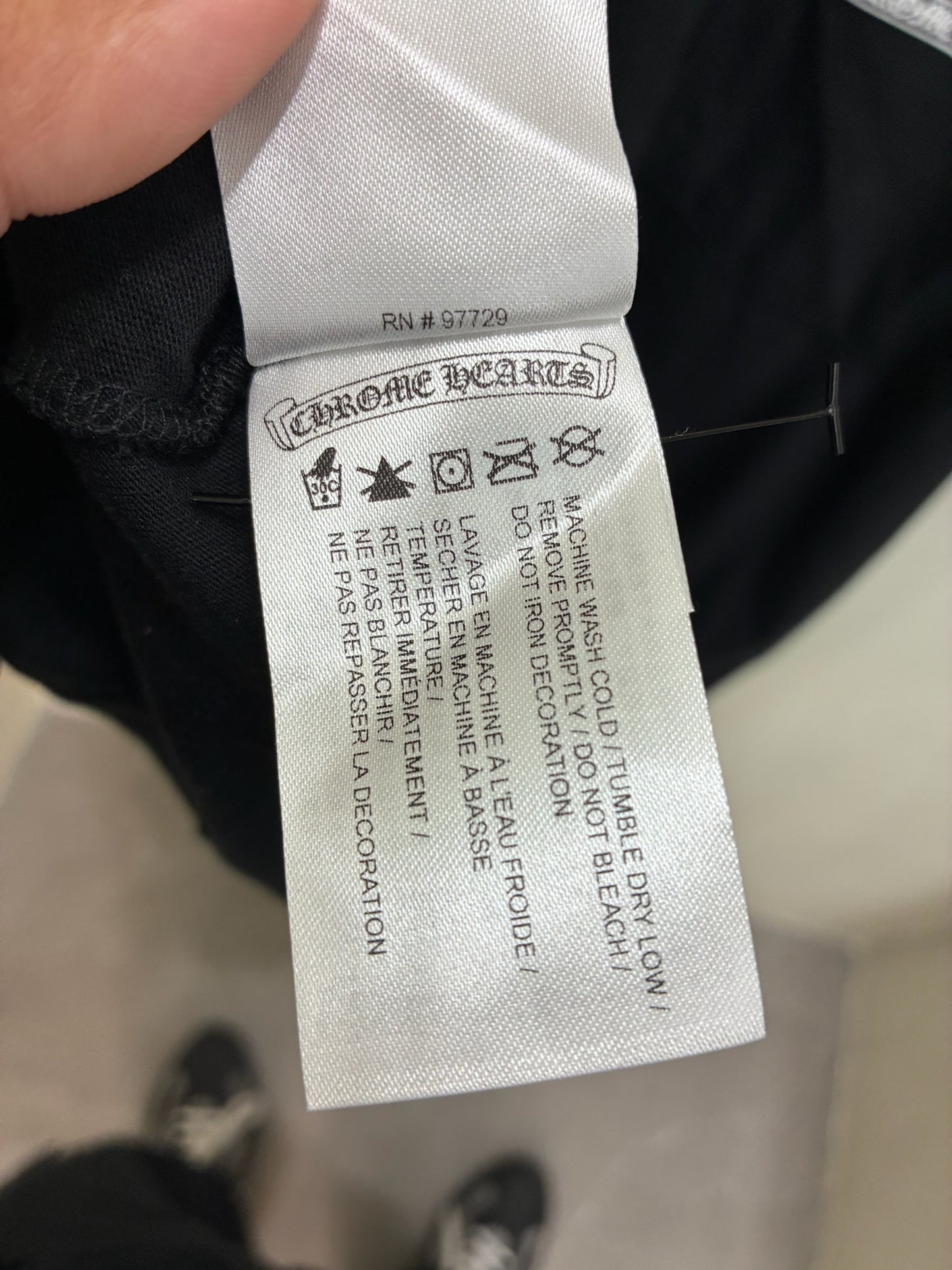 Chrome Hearts Scroll Logo T-Shirt
