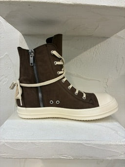 Rick Owens Saddle Milk Porterville Sneakers