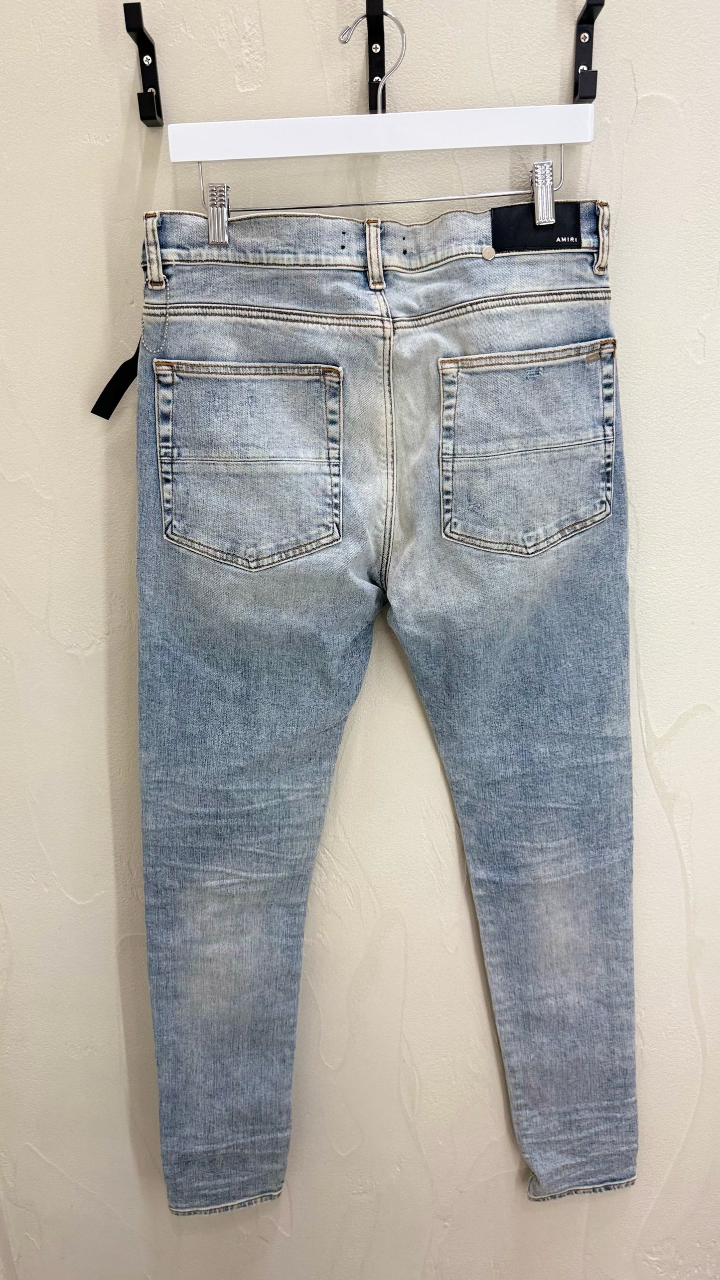 Amiri MX1 Leather Jeans