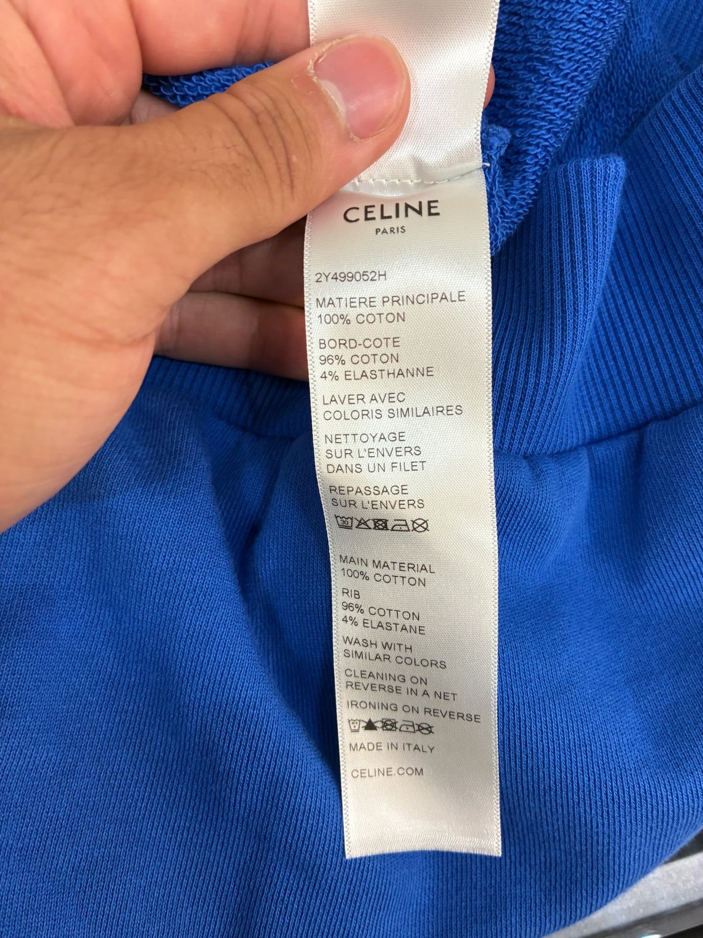 Celine Blue Hoodie