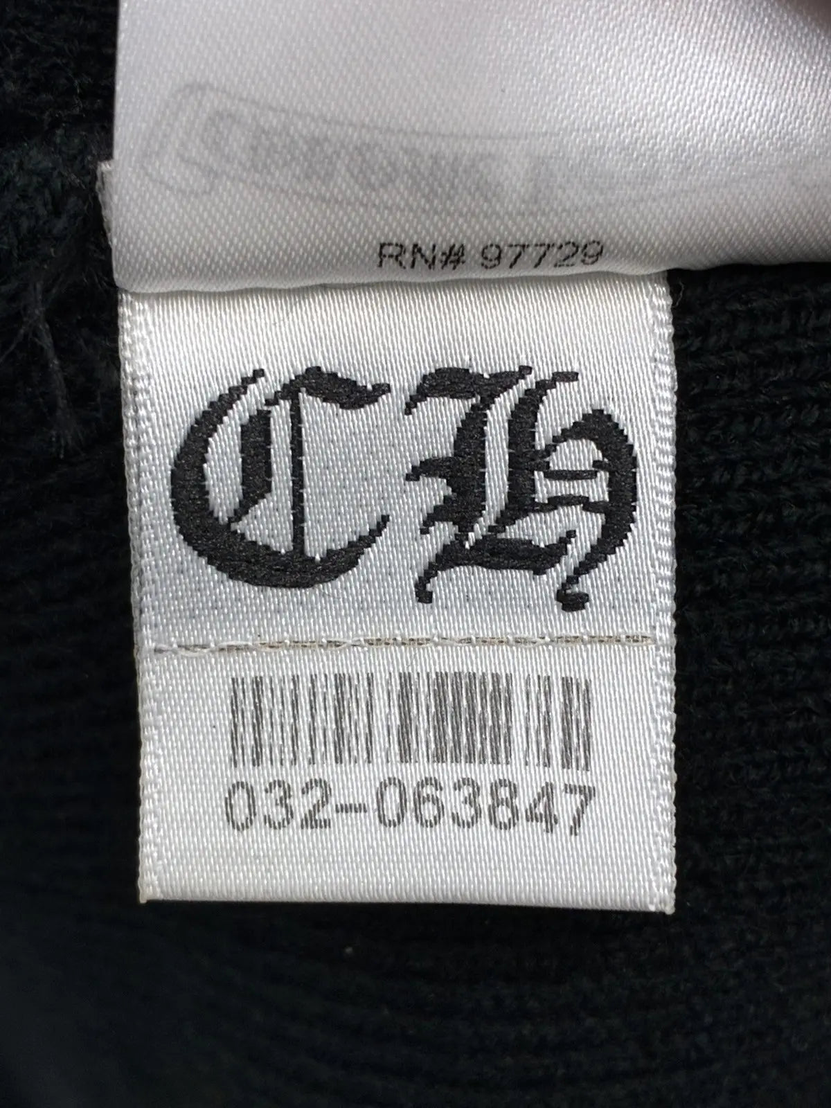 Chrome Hearts Black Beanie