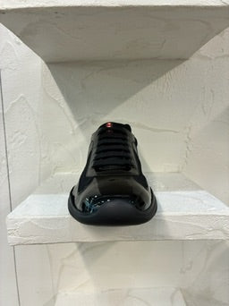 Prada America's Cup Black Patent Leather