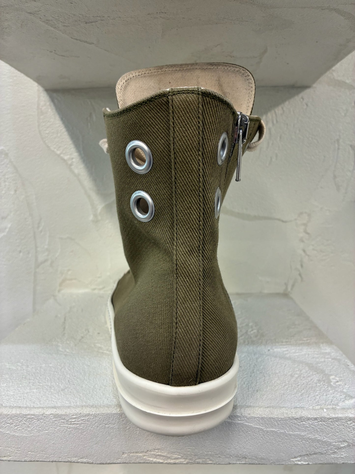 Rick owens DRKSHDW Luxor High Tops 'Pale Green'