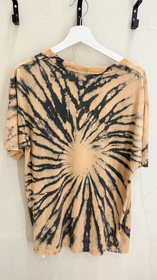Celine Loose Logo Tie Dye T Shirt