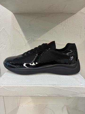 Prada America's Cup Black Patent Leather
