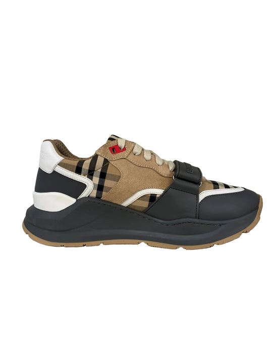 Burberry Lace-Up Low-Top Sneaker