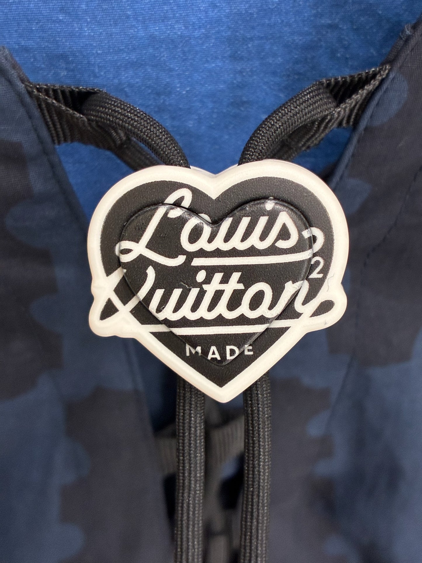 Louis Vuitton Blue Plaid Trooper Jacket