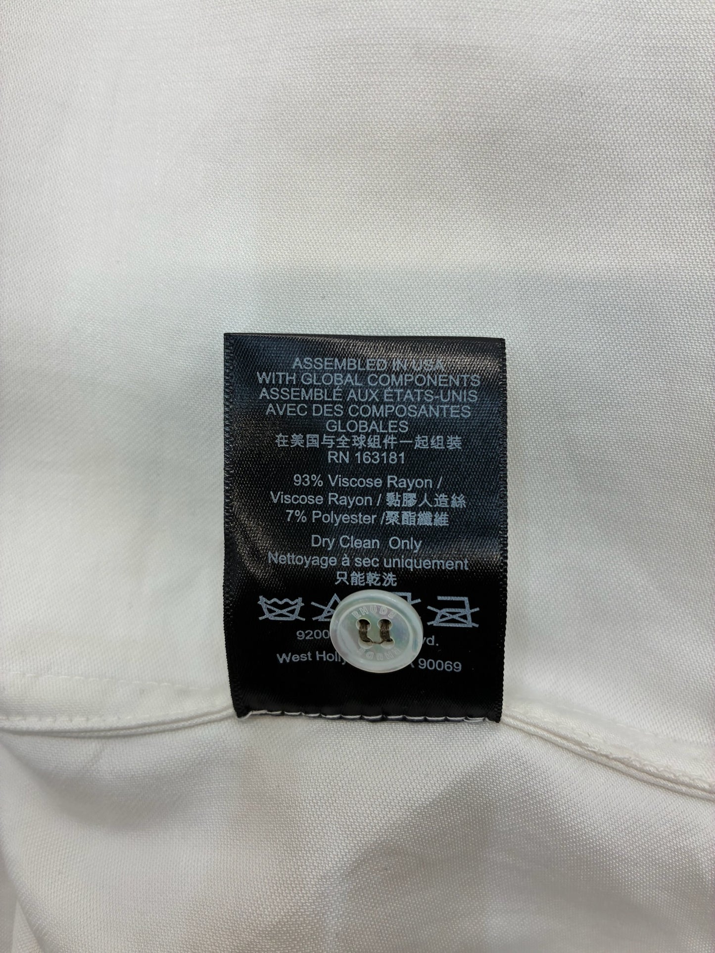 Rhude Town & Bowling Shirt