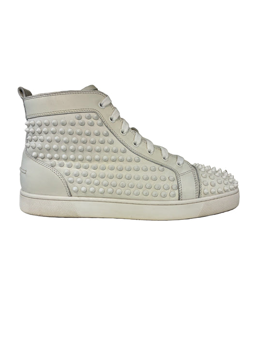 Christian Louboutin Louis High-Top Sneaker White