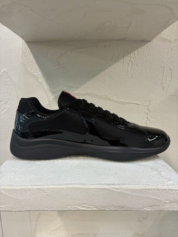 Prada America's Cup Black Patent Leather