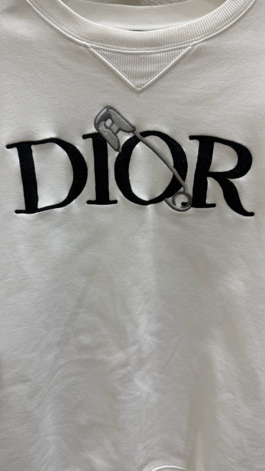 Dior Safety Pin Logo Sweatshirt