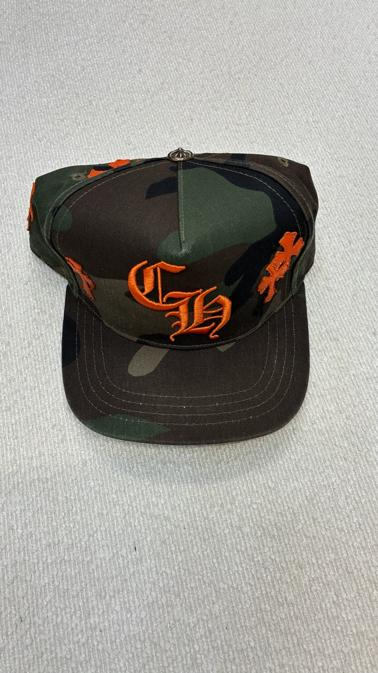 Chrome Hearts CH Cross Patch Hat Camo