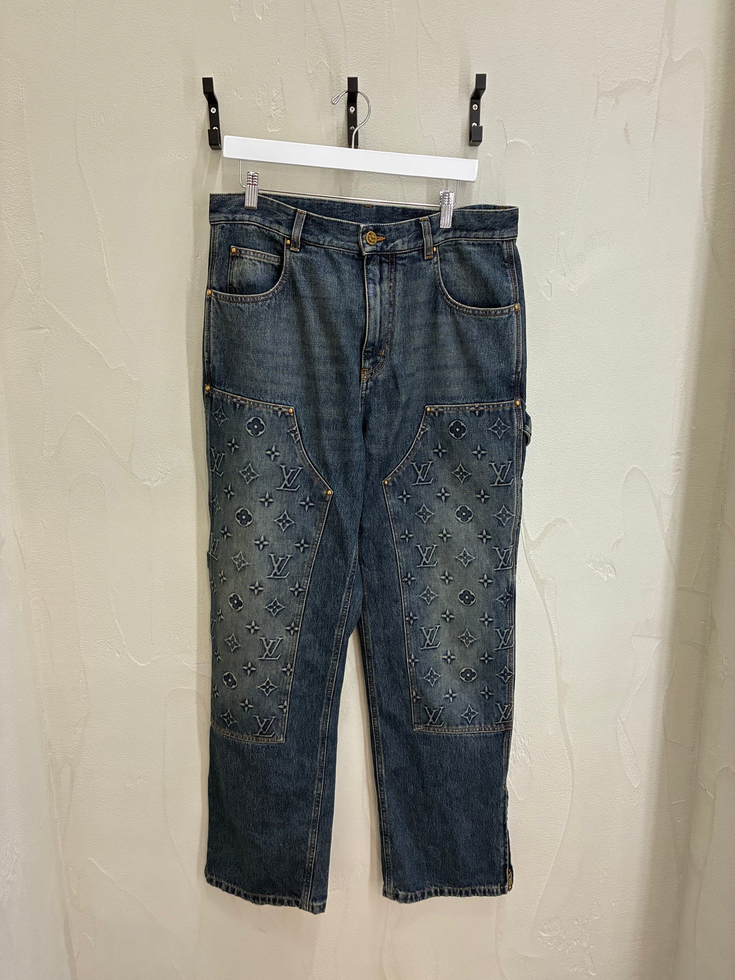Louis Vuitton LV Monogram Carpenter Jeans